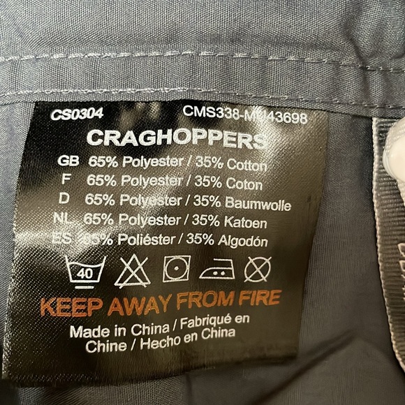 Craghoppers KIWI LONG SLEEVE SHIRT - ombré Blue - Picture 11 of 16